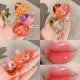 Miss Mart Trendy Korean Heart Lip Gloss Cute Lip Gloss Cosmetic Matte Lip Plumper | Lip Gloss Non-Stick Cup Matte Liquid Lipstick