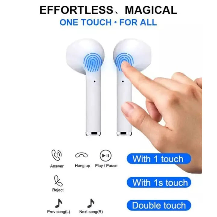 M28 Bluetooth 5.1 Wireless Headphones In Ear Earbuds Low Latency Touch Control Earphones with Mirror Screen LED Display for Gamer